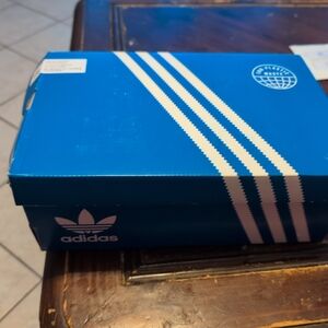 Adidas Stan Smith Cloud White Navy Mens Athletic Sneaker Size 6.5